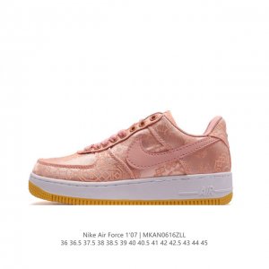耐克 空军一号 Af1运动板鞋 陈冠希凝结集团clot X 藤原浩闪电fragment Design X Nike Air Force 1 Jt Premium