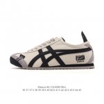 公司级 Asics 亚瑟士 男女鞋 配足弓鞋垫 日产经典老牌-鬼塚虎 Onitsuka Tiger Mexico 66经典墨西哥系列复古经典百搭板鞋休闲运动鞋慢