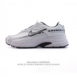 真标 Ins爆火全新韩系古着风，回味经典 Nike 耐克Initiator Running创始者系列复古厚底增高老爹鞋 休闲运动舒适跑鞋。 尺码: 36-45含