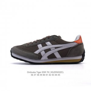 新品 Onitsuka Tiger鬼塚虎阿甘鞋Edr 78休闲鞋78系列 中性休闲运动鞋，复古风的日常百搭神器它的设计灵感来源于经典跑步鞋，简约又不失时尚感。经