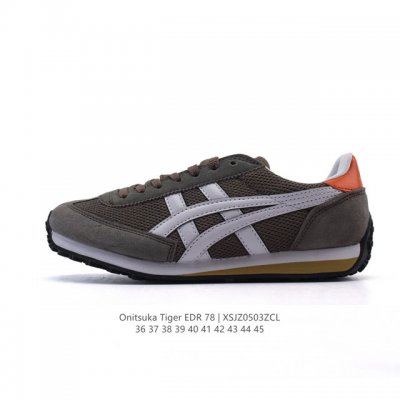 新品 Onitsuka Tiger鬼塚虎阿甘鞋Edr 78休闲鞋78系列 中性休闲运动鞋，复古风的日常百搭神器它的设计灵感来源于经典跑步鞋，简约又不失时尚感。经