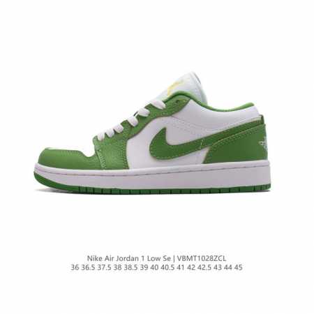耐克 乔丹Air Jordan 1 Low AJ1 乔1 乔丹1代aj1 低帮复古文化休闲运动篮球鞋。从1985 年面世的元年款汲取设计灵感，采用简洁大方的经典 - 点击图像关闭
