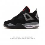 耐克 Nike Air Jordan 4 Retro Og迈克尔 乔丹Aj4代乔4 中帮复古休闲运动文化篮球鞋。秉承轻量化的速度型篮球鞋设计思想完成设计，降低重