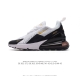 公司级 耐克 NIKE AIR MAX 270 FLYKNIT 混合科技 透气后掌半气垫慢跑鞋 气垫跑步鞋 其后跟采用 Nike 大型 Air 气垫，加上具有非