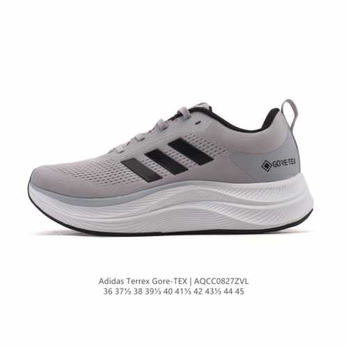 新品 阿迪达斯Adidas Terrex 全新Gore-Tex低帮徒步鞋，厚底增高老爹运动鞋。这个系列结合了阿迪达斯的运动科技与极端环境下的功能需求，主打轻量、