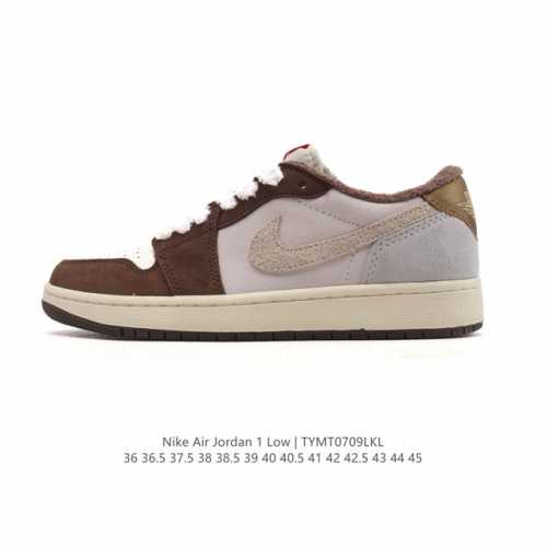 降价原价 元 耐克 乔丹Air Jordan 1 Low Aj1 乔1 乔丹1代Aj1 低帮复古文化休闲运动篮球鞋。从1985 年面世的元年款汲取设计灵感，采用