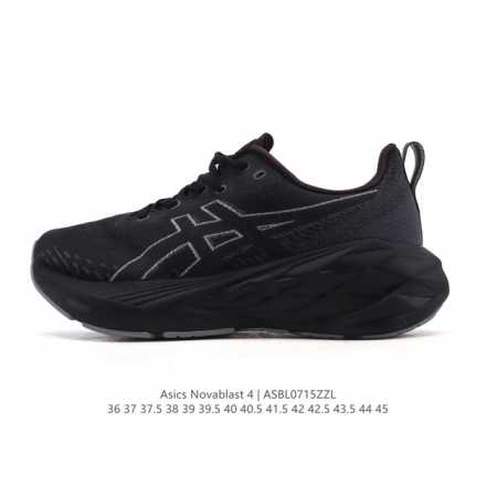 Asics 亚瑟士Novablast4男女士运动跑步鞋 厚底增高老爹鞋 缓震回弹透气耐磨跑鞋 一鞋一科技：Novablast 4，跑鞋中底同时实现厚软轻弹。主要 - 点击图像关闭