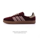 130 阿迪达斯 德训鞋 Adidas Originals Samba Og Shoes 经典运动鞋小白鞋「T头鞋」女板鞋 彰显休闲摩登风情的时尚经典鞋。它诞生