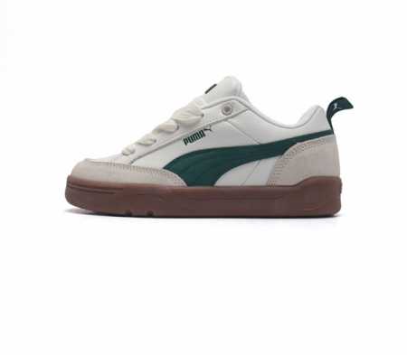 Puma 彪马 男女鞋半码制 原楦原纸版开发版型 采用环保纤维革组合翻毛皮饰片鞋面材质 外置耐磨橡胶大底蕾哈娜同系面包鞋太好看了 彪马puma Park Lif - 点击图像关闭