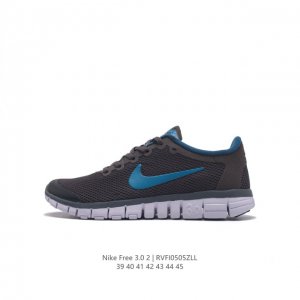 耐克nike Free 3.0 V2 耐克赤足3.0经典透气网面休闲百搭运动跑鞋 耐克赤足3.0 V2网面透气跑鞋超轻网布透气情侣跑步鞋 类型：男鞋 码数：39