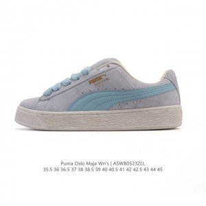 特价 彪马 puma 男女式运动板鞋 Suede Xl Crush 防滑耐磨百搭舒适时尚休闲鞋 puma Black-Shadow Gray复古单品彪马 时尚