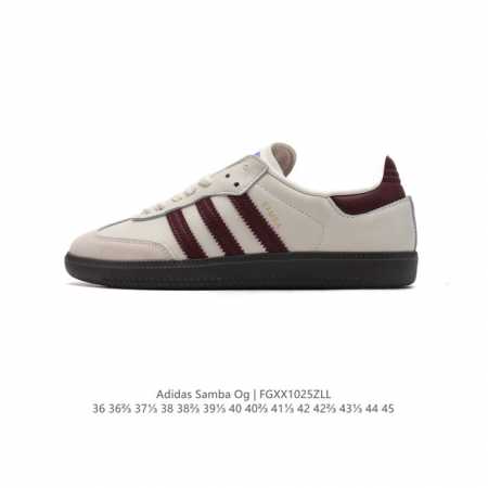阿迪达斯 德训鞋 ADIDAS ORIGINALS SAMBA OG SHOES 经典运动鞋小白鞋 T头鞋 男女板鞋 彰显休闲摩登风情的时尚经典鞋。它诞生于50 - 点击图像关闭