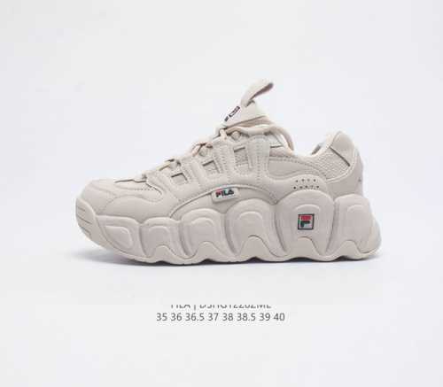 斐乐 女鞋 Fila Fusion 意大利百年经典运动品牌 网红单品 小红书推荐爆款 Fila斐乐火星鞋新款厚底增高运动鞋 复古百搭老爹鞋 斐乐潮牌文化篮球鞋
