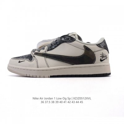 公司级 真标 耐克 Nike Air Jordan 1 Low Og Sp Military Blue Aj1乔1倒勾 2025年新款 蛇年新款 低帮篮球鞋 A