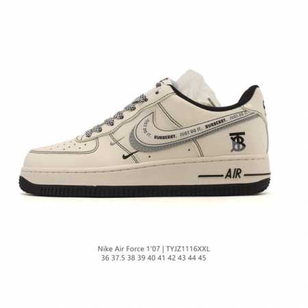 公司级 耐克 Nike Air Force 1 '07 Low 空军一号含气垫 低帮 小白鞋 百搭厚底增高休闲运动板鞋。柔软、弹性十足的缓震性能和出色的中底设计 - 点击图像关闭