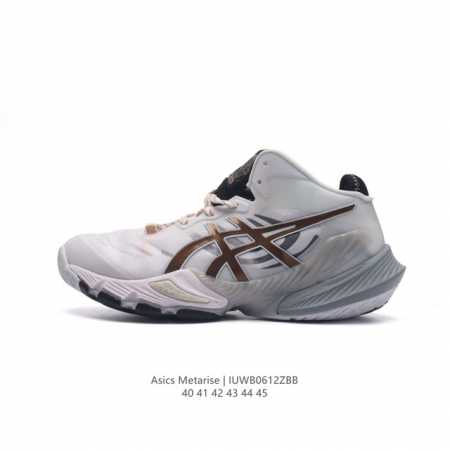 亚瑟士 Asics 男士高端排球鞋metarise3%轻量回弹运动鞋 西田友志同款。亚瑟士 Asics 推出的这款男子排球鞋，其鞋面由织物和pu革制成，可带来良 - 点击图像关闭