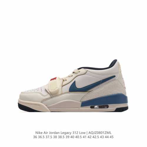 耐克 Aj 乔丹 Air Jordan Legacy 312 低帮运动鞋 Aj312 乔312百搭篮球鞋 酷炫混搭，谁人不爱？Air Jordan Legacy