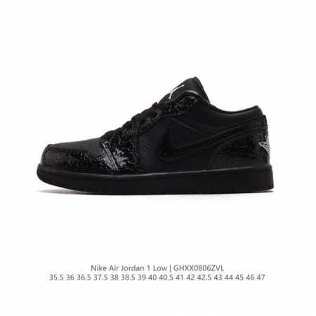 公司级头层皮耐克 乔丹air Jordan 1 Low Aj1 乔1 乔丹1代aj1 低帮复古文化休闲运动篮球鞋。从1985 年面世的元年款汲取设计灵感，采用简 - 点击图像关闭