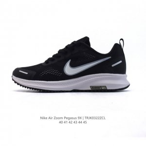 170 耐克 Nike Zoom Winflo 9X 贾卡面透气登月跑鞋飞马 Winflo 9X 登月系列织物面透气孔运动跑步鞋,舒适软底 抗磨避震低帮跑步鞋舒