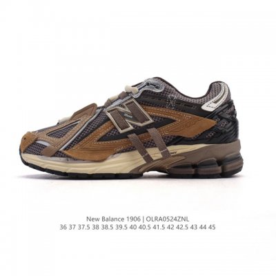 公司级 新百伦 New Balance M1906系列 复古运动鞋单品宝藏老爹鞋款 作为Nb最经典的档案鞋型之一 与 2一样 1906有着Nb最成熟的技术加持和