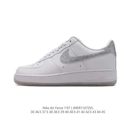 耐克 Nike Air Force 1 '07 Low 空军一号 含气垫 小白鞋 低帮百搭厚底增高休闲运动板鞋。柔软、弹性十足的缓震性能和出色的中底设计，横跨复 - 点击图像关闭