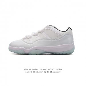 耐克乔丹11代 Nike Air Jordan 11 Retro 复刻男女士运动鞋 AJ11代经典设计，深受球员与球迷喜爱。Jordan 乔丹 采用漆皮牛培革鞋