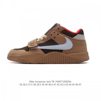 Travis Scott 的 Jordan Jumpman Jack 训练鞋“Taupe Haze”亮相 Nike 耐克 新款jumpman 乔丹缓震运动训练实