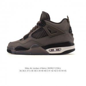 公司级 耐克 Nike Air Jordan 4 Retro Og迈克尔 乔丹Aj4代乔4 低帮复古休闲运动文化篮球鞋。秉承轻量化的速度型篮球鞋设计思想完成设计