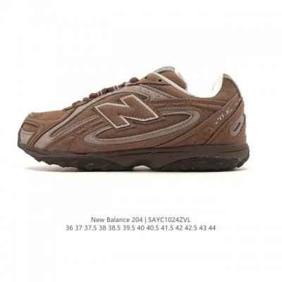 公司级 新百伦 2025年新款 New Balance 204L 2025年夏季登场：复古薄底鞋重塑都市运动美学时尚运动跑步鞋，以复古薄底设计与室内足球鞋灵感，