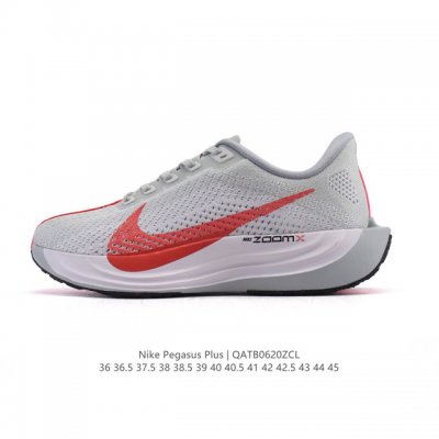 公司级 耐克 Nike Reactx Pegasus Plus Next Nature 超级飞马跑步鞋 厚底增高运动老爹鞋。登月兼顾迅疾外观和稳固脚感，后跟覆面
