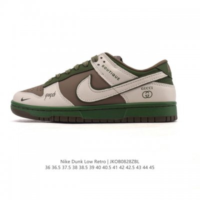 耐克 Nike Dunk Low Retro 运动鞋复古板鞋。作为 80 年代经典篮球鞋款，起初专为硬木球场打造，后来成为席卷街头的时尚标杆，现以经典细节和复古