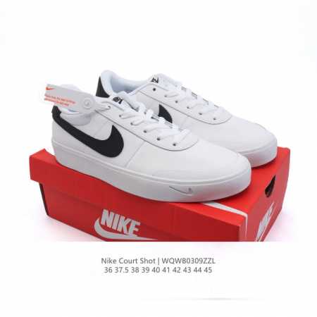 140 【新品】耐克（Nike）Court Shot 男女子运动鞋春季透气轻便经典白昼 潮流 嘻哈 百搭 防滑 低帮 板鞋 Fq8146#拒绝沉闷黑白 质感满满 - 点击图像关闭