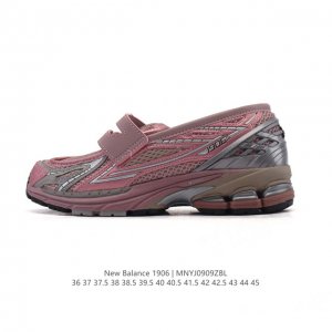 公司级 新百伦 新款 New Balance 1906L 一脚蹬缓震乐福鞋款 厚底增高百搭运动休闲鞋。New Balance 话题十足的乐福鞋款 1906L 1