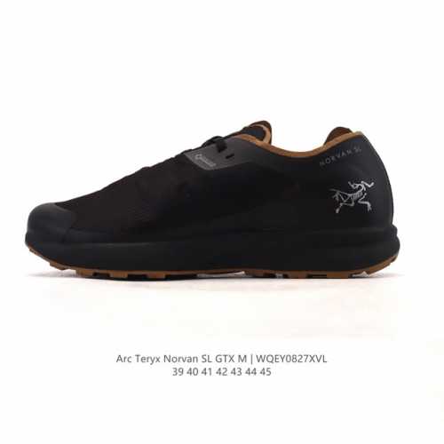 公司级 始祖鸟 Arc'teryx Norvan Sl 透气轻便舒适防滑缓震耐磨防滑低帮运动鞋 男士休闲鞋跑步鞋徒步鞋老爹鞋 尺码：39-45 编码：Wqey0