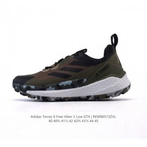 阿迪达斯 Adidas Terrex X Free Hiker 2.0 Gore-Tex Shoes 户外防水透湿透汽运动登山徒步鞋 含防水透气的Gore-Te