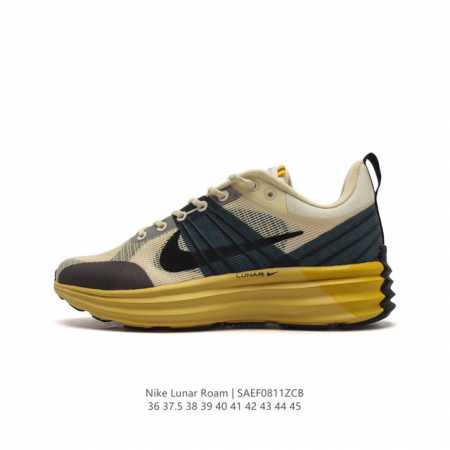 穿上回弹出众的 Nike Lunar Roam 男女子运动鞋，打造活力满满的日常造型。 透气轻盈材料搭配柔软中底，塑就舒适自在的穿着感受，无论是攻克训练还是与朋 - 点击图像关闭