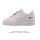 耐克 Nike Air Force 1 '07 Low 空军一号含气垫 低帮 小白鞋 百搭厚底增高休闲运动板鞋。柔软、弹性十足的缓震性能和出色的中底设计，横跨复