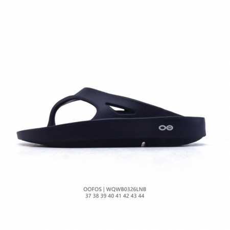 80 【新品】Oofos拖鞋美国Fanture人字拖 一体成型 减震厚底男女情侣凉拖鞋 舒适与时尚并存的拖鞋 足弓支撑运动休闲防滑 Oofos人字拖舒适度爆棚！ - 点击图像关闭