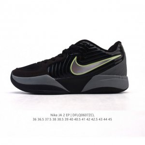耐克 Nike 为莫兰特打造的第2代签名鞋 莫兰特二代运动篮球鞋 Nike Ja 2 再次曝光 Stargazer 配色的清晰实物，这次细节更加全面。来了莫兰特
