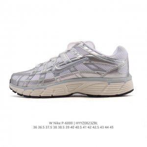 耐克 Nike 男女子休闲运动鞋 P-6000Premium 轻便舒适透气防滑缓震耐磨跑步鞋。P-6000 是一款植根于 0 年代风格的混合款式，让人想起去年再
