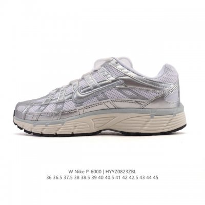 耐克 Nike 男女子休闲运动鞋 P-6000Premium 轻便舒适透气防滑缓震耐磨跑步鞋。P-6000 是一款植根于 0 年代风格的混合款式，让人想起去年再