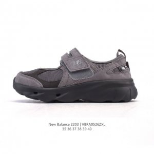 新品公司级 新百伦 New Balance Nb 2203 玛丽珍女士运动休闲鞋 潮流复古运动 织物人造革轻便 低帮 休闲跑步鞋 时尚玛丽珍 #魔术贴鞋 配色太
