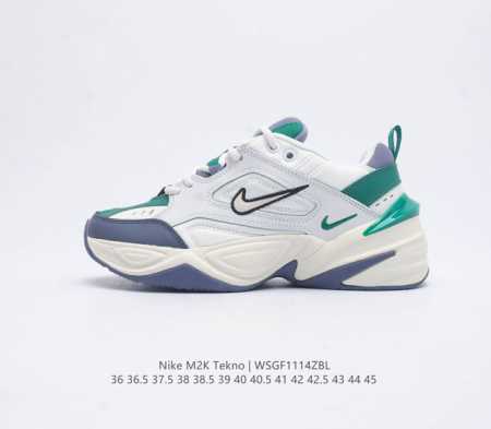 公司级 耐克 Nike M2K Tekno 男女子运动鞋厚底老爹鞋经典复古休闲慢跑鞋 从 Monarch 系列汲取灵感 以太空时代细节演绎未来风范 分层鞋面借鉴 - 点击图像关闭