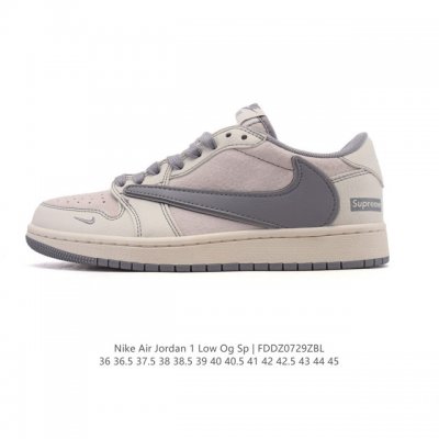 真标 耐克 Nike Air Jordan 1 Low Og Sp Military Blue Aj1乔1倒勾 2025年新款 蛇年新款 低帮篮球鞋 Aj1 乔