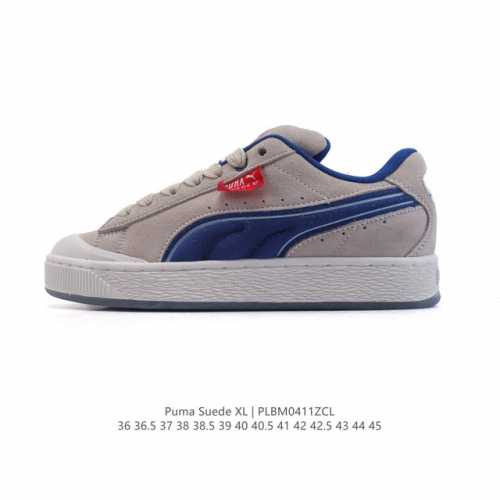 彪马 Puma 休闲板鞋 Suede Xl系列经典翻毛皮厚底防滑耐磨舒适透气运动鞋 新年穿有型 时尚 穿搭 球鞋 穿搭 时尚 潮流 面包鞋 Puma面包鞋，