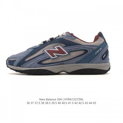 公司级 新百伦 2025年新款 New Balance 204L 2025年夏季登场：复古薄底鞋重塑都市运动美学时尚运动跑步鞋，以复古薄底设计与室内足球鞋灵感，