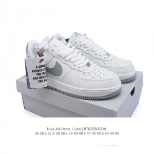 180 公司级【附赠送Logo清洁刷】Af1耐克 Nike Air Force 1 ‘07 Low 空军一号 厚底增高百搭休闲运动板鞋 原楦头原纸板 打造纯正空