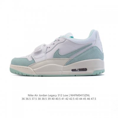 公司级 耐克 Aj 乔丹 Air Jordan Legacy 312 低帮运动鞋 Aj312 乔312百搭篮球鞋 酷炫混搭，谁人不爱？Air Jordan Le
