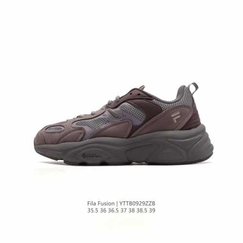 斐乐 女老爹鞋 Fila Fusion 厚底增高百搭运动板鞋 意大利百年经典运动品牌，网红单品 小红书推荐爆款 Fila斐乐新款小白鞋斐乐潮牌文化街头风运动鞋，