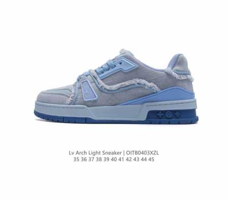 路易威登 Louis Vuitton Lv路易威登板鞋 时尚运动鞋 潮厚底增高休闲鞋 舒适防滑底和百搭性霸屏整个时尚娱乐圈 细节调整完美主义 鞋面采用专柜zp一 - 点击图像关闭